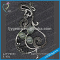 Factory wholesale special design 925 sterling silver gemstone pendant